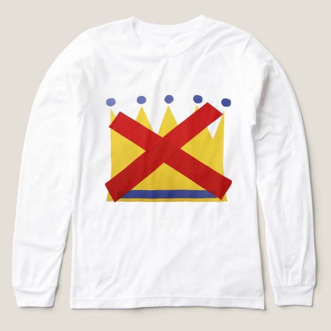 No Kings Protest Resist Unite Tri-Blend Shirt (Design Front)