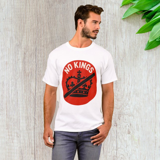 No Kings Protest Symbol T-Shirt (Creator Uploaded)