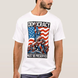 No Kings Save Democracy T-Shirt