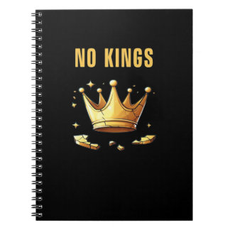 No Kings. Simple Yet Impactful Visual Of A Destroy Notebook