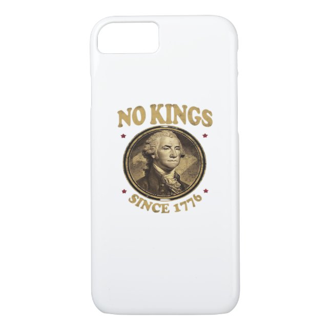 No Kings Since 1776 Classic Case-Mate iPhone Case (Back)