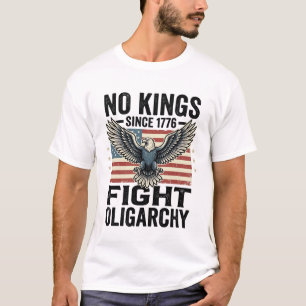 No Kings Since 1776 Patriotic Eagle Vintage Shirt