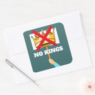No Kings Sticker