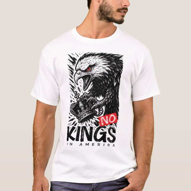 NO KINGS  T-Shirt (Front)