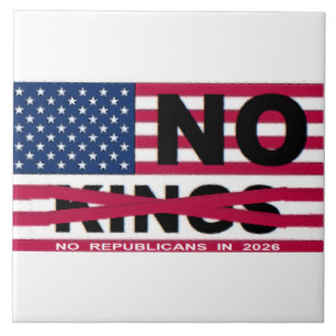 NO KINGS TILE