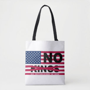 NO KINGS TOTE BAG