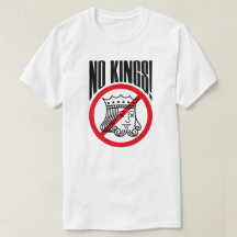 NO KINGS - Trump Protest - T-Shirt