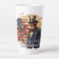 No Kings Uncle Sam Independence Day Art