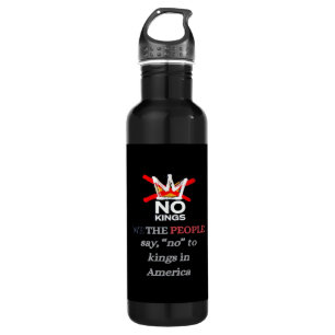 No Kings We the People Freedom Classic Style 710 Ml Water Bottle