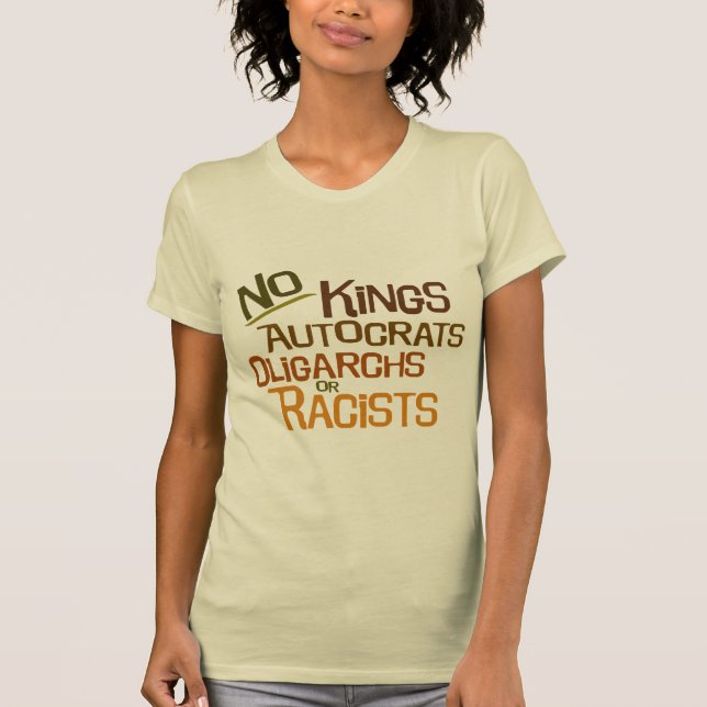 No Kings -- Women's Crew-Neck Tee (Front)
