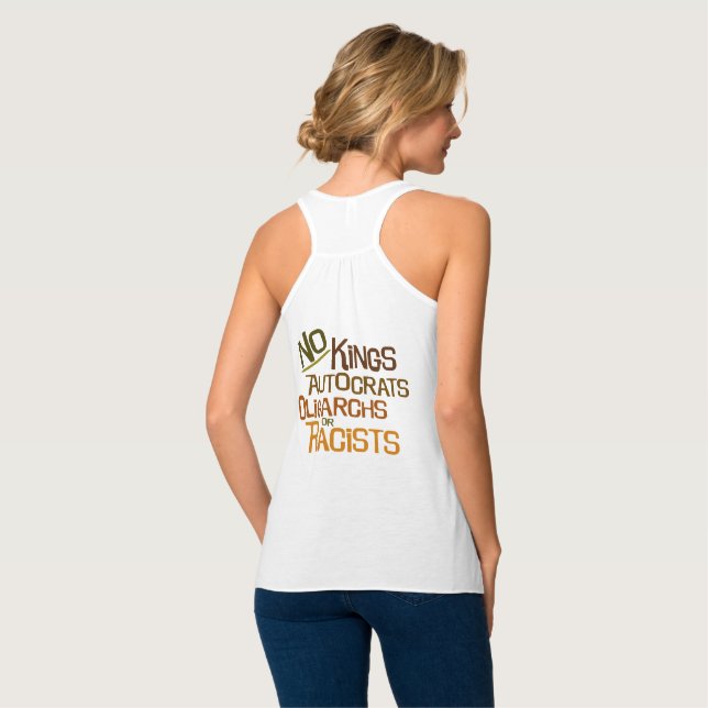 No Kings -- Women's Tank Top (Back Full)