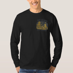 No Leash Just Lounge Relaxing Campfire Dogs Beac T-Shirt