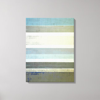 'No Limits' Blue Abstract Art Canvas Print