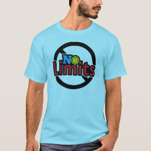 No Limits – Bold & Motivational Typography Design T-Shirt