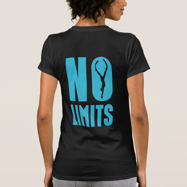 No Limits Freediving T-Shirt (Back)