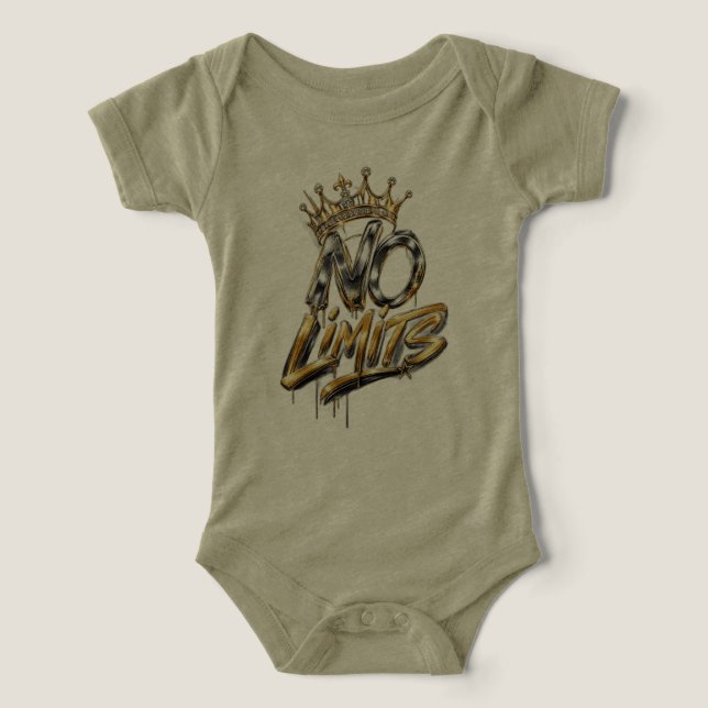 No Limits Gold Crown Luxury Design (Design Front)