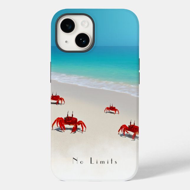 No Limits — iPhone 14 Tough Case 4 Crabs (Back)