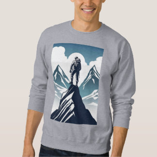 No Limits, Just Results: Climb Your Own Mountain Sweatshirt