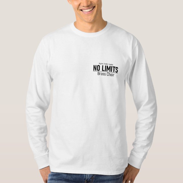 No Limits Long-Sleeve T-Shirt (Front)