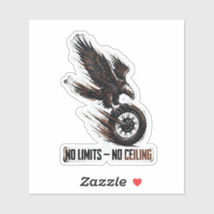 No Limits No Ceiling Eagle Motorcycle