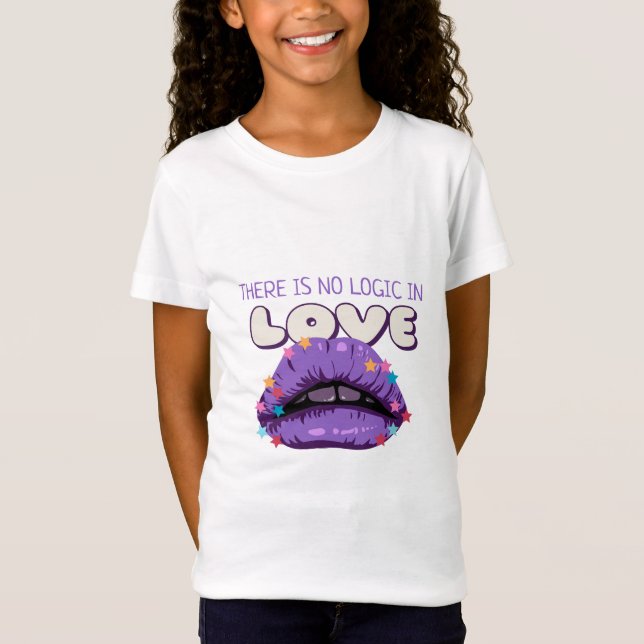 No Logic in Love Graphic Tee (Front)