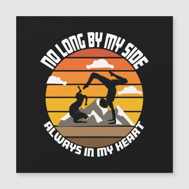 no long by my side always in my heart (Front)