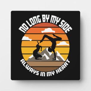 no long by my side always in my heart plaque