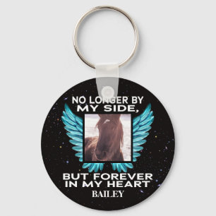 No Longer by My Side, Pet Memorial – Custom Phot Key Ring