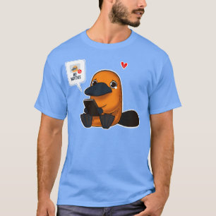 No Love for Me No matches Funny Cute Platypus T-Shirt