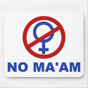 No Ma'am – Married with Children Mouse Pad