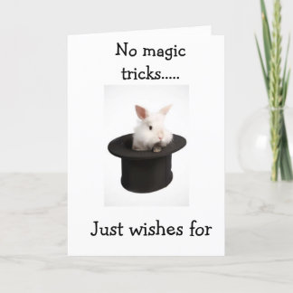 NO MAGIC TRICKS=JUST COOL16th BIRTHDAY WISHES Card