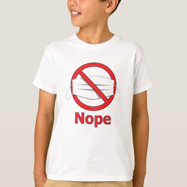 No Mask Kid T-Shirt (Front)