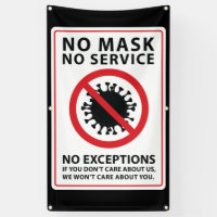no mask no service no exceptions