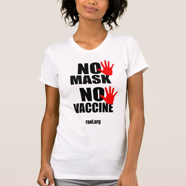No Mask No Vaccine - Women's  T-shirt Version 1 (Front)