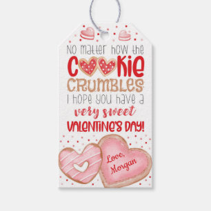 No Matter How the Cookie Crumbles Valentine's Day Gift Tags