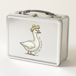 No Me Goose Ta (No Me Gusta) Mexican Goose Metal Lunch Box