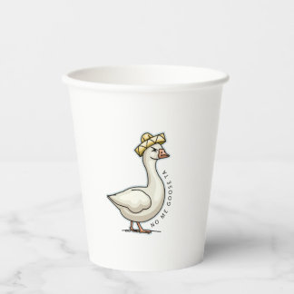 No Me Goose Ta (No Me Gusta) Mexican Goose Paper Cups