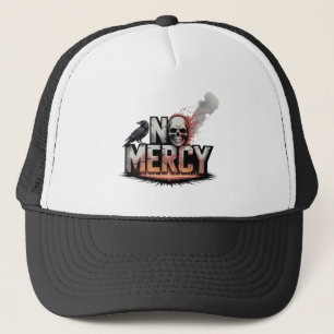 "No Mercy – Skull & Raven Apocalypse Design" Trucker Hat