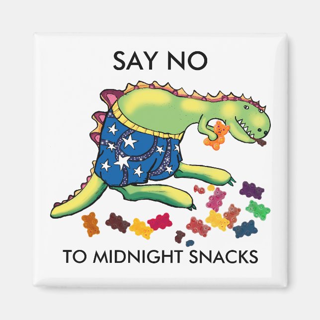 No Midnight snacks Magnet (Front)