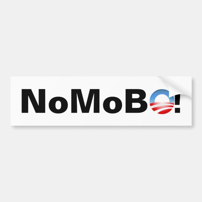 No Mo BO! Bumper Sticker (Front)