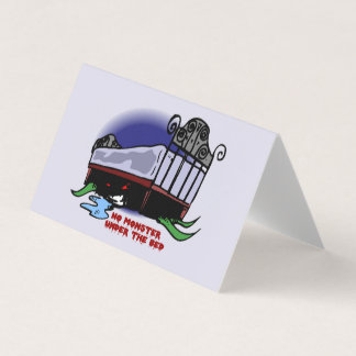 No Monster Under the Bed Classroom Exchange Card