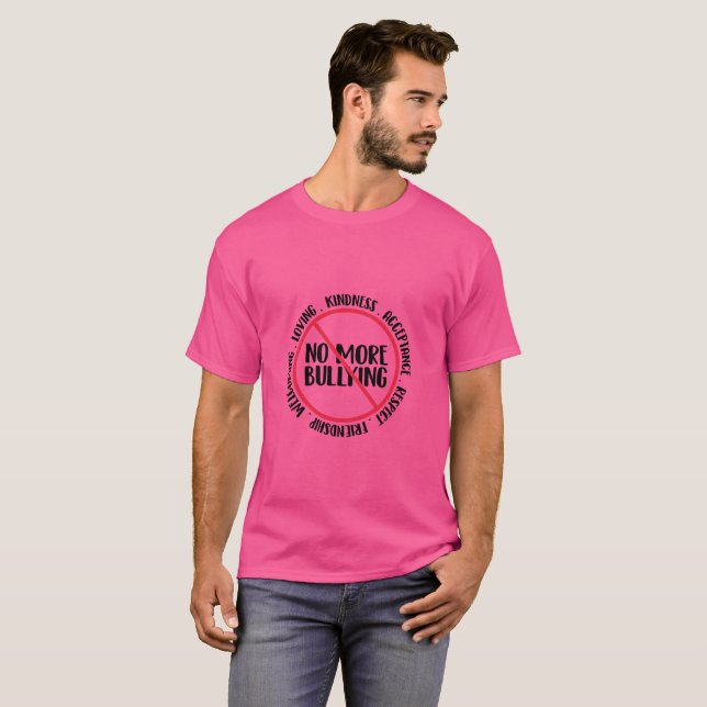 No More Bullying! T-Shirt (Front Full)