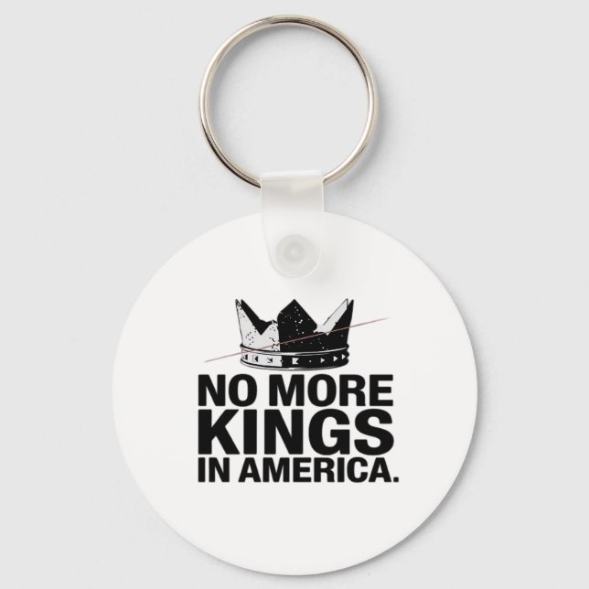 No More Kings In America Key Ring (Front)