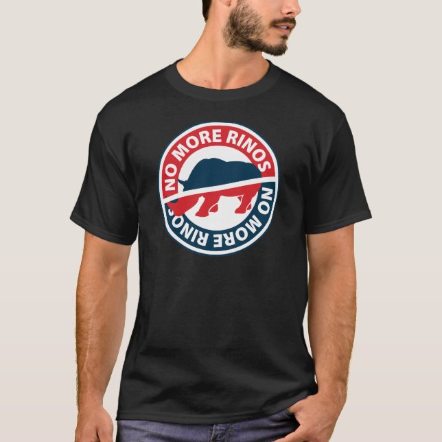 No More RINOS T-Shirt (Front)
