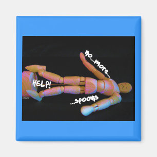 No more spoons magnet