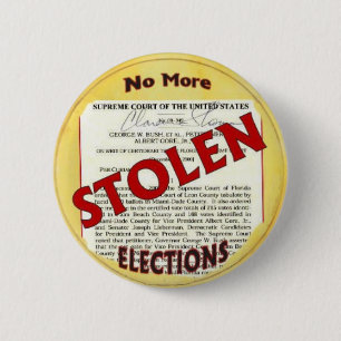 No More Stolen Elections Button