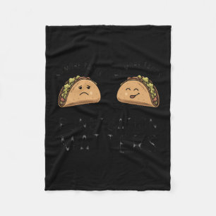 No More Tacos Punctuation S - This Funny Gift Is Fleece Blanket