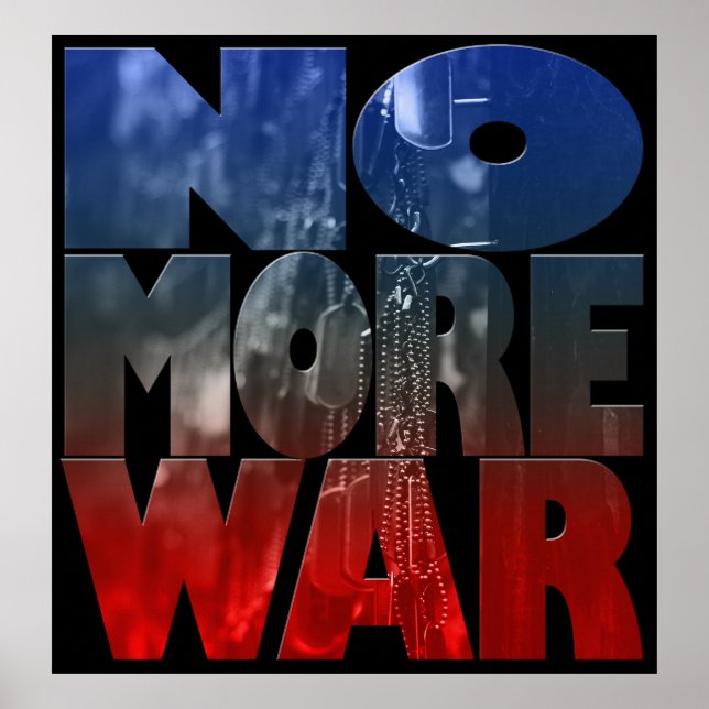 No More War Poster (Front)