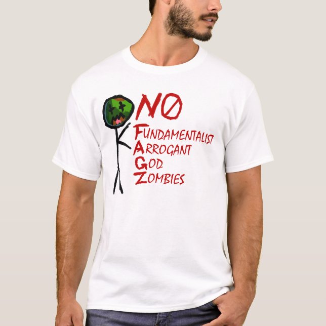 no more zombies T-Shirt (Front)