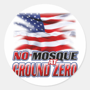 No Mosque At Ground Zero Classic Round Sticker